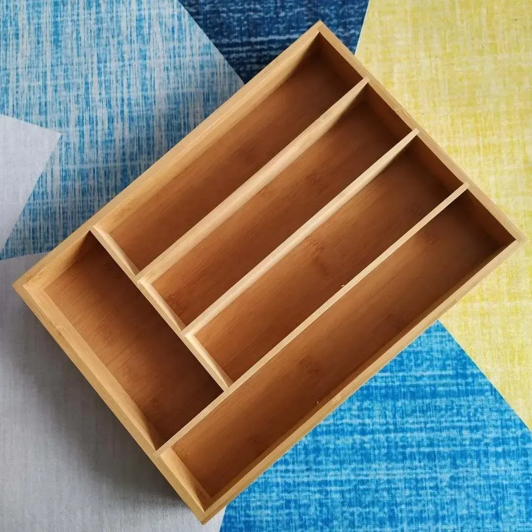 Organizer na Sztućce Bambusowy 36x26 cm (91830001)