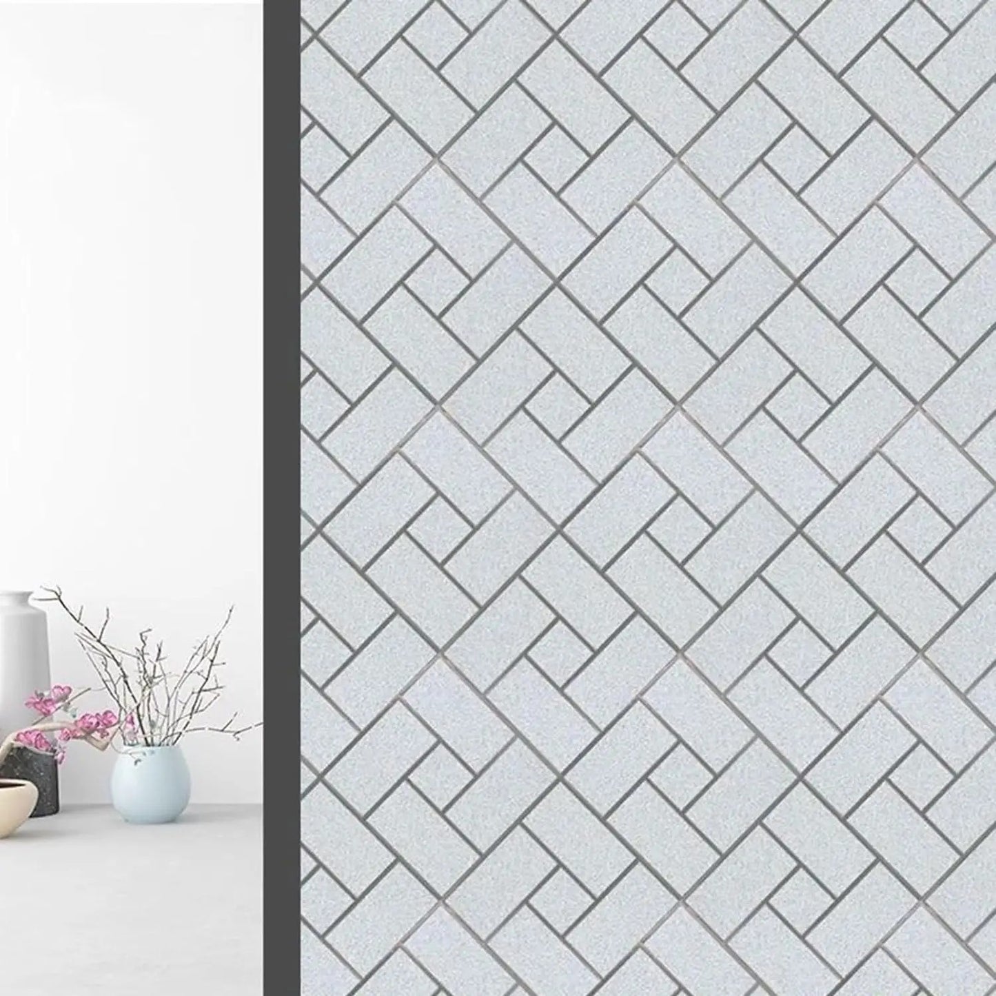 Folia Okienna Witrażowa 2m Romb (60540002)