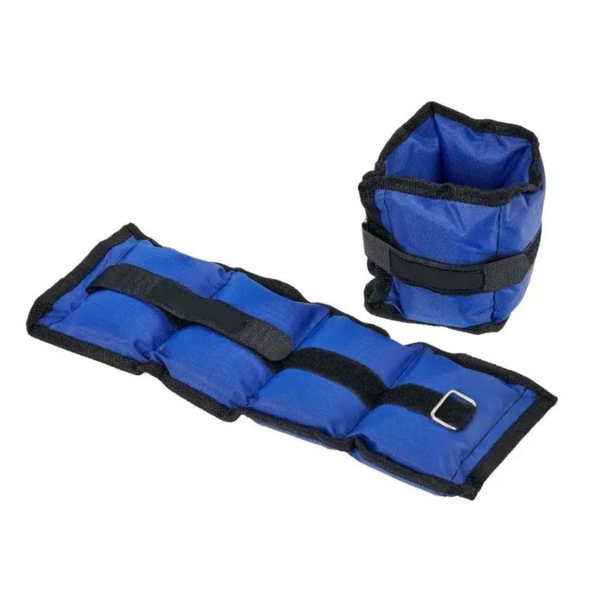 Obciążniki fitness 2 x 1 kg niebieskie (8118)