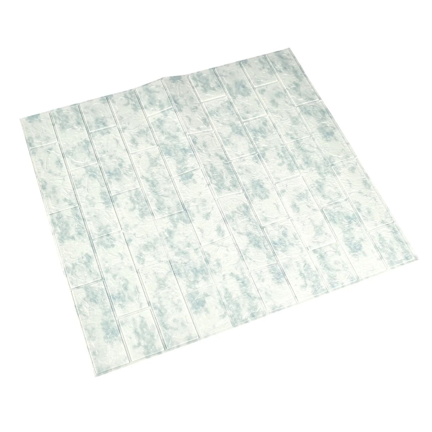 Panele 3D ścienne samoprzylepne - 1 szt., Szaro-zielony (72220004)