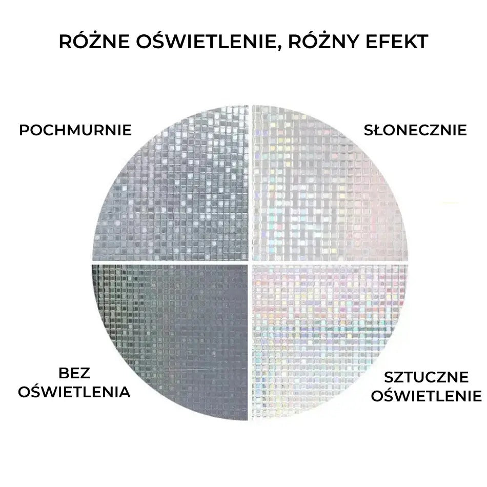 Folia Witrażowa Samoprzylepna 2m Mozaika (60540004)