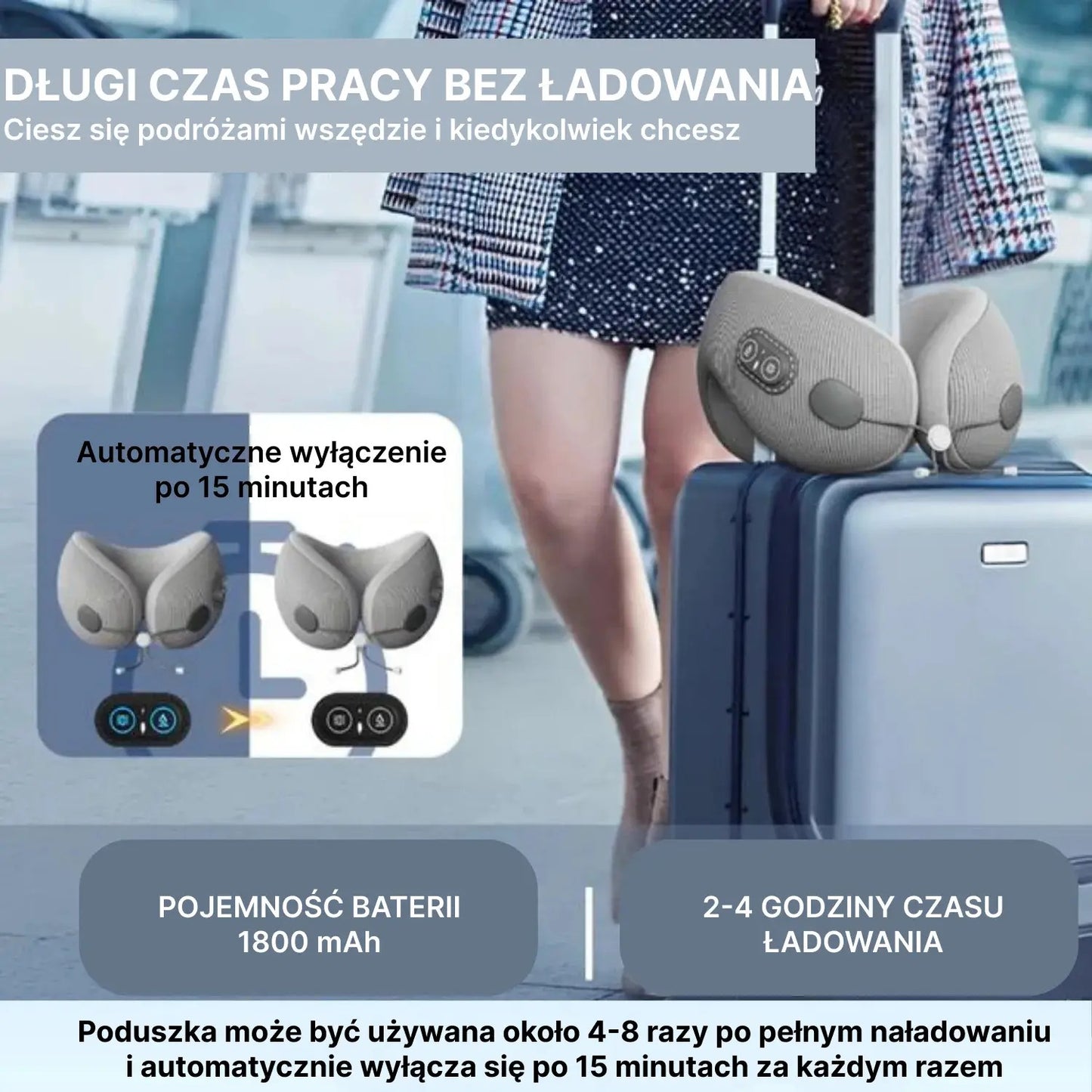 Masażer szyi z funkcją podgrzewania (90410001)