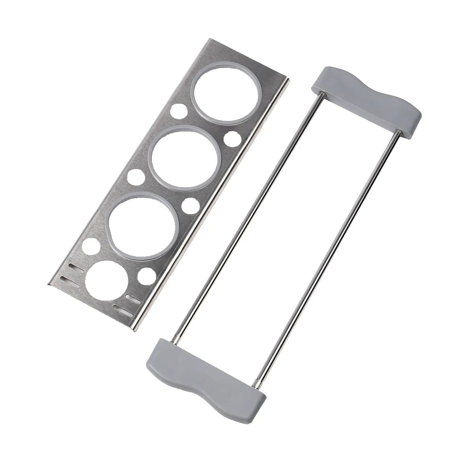 Organizer do zlewu 3w1 - metalowy stojak na zmywak (8641)