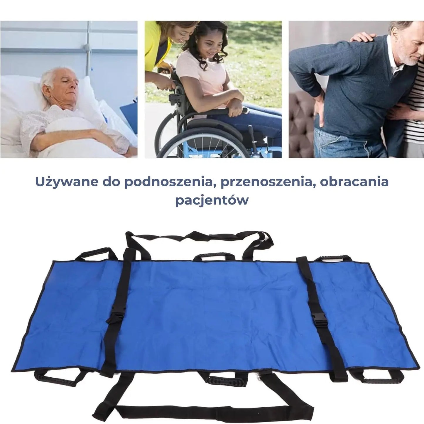 Nosze Płachtowe Miękkie 8 Uchwytów Uniwersalne (89800001)