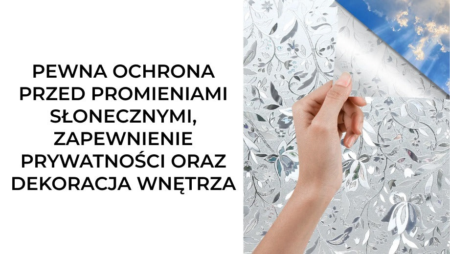 Folia Okienna Witrażowa 2m Romb (60540002)