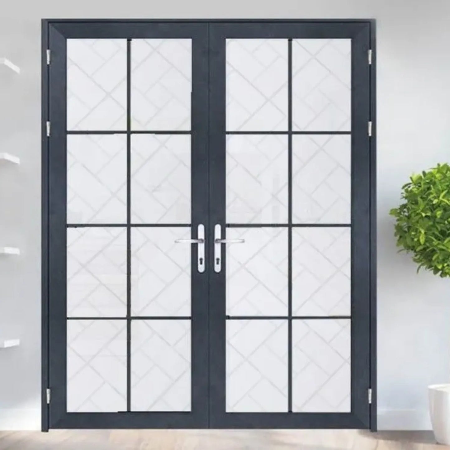 Folia Okienna Witrażowa 2m Romb (60540002)