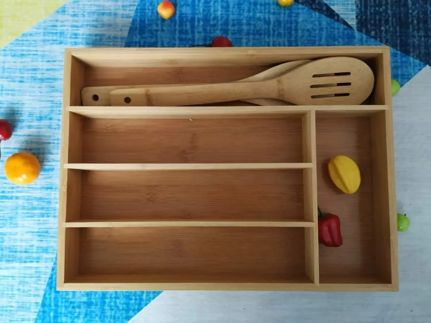 Organizer na Sztućce Bambusowy 36x26 cm (91830001)