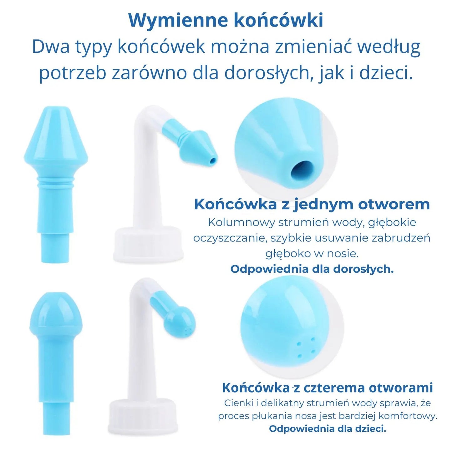 Irygator do nosa dla dorosłych i dzieci (89910001)