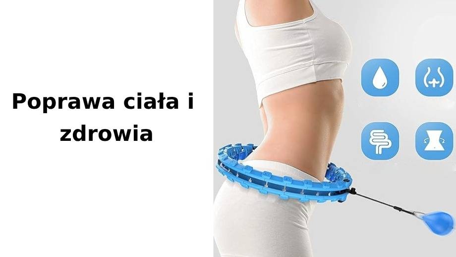Hula Hop Z Obciążeniem Z Wypustkami (8659)