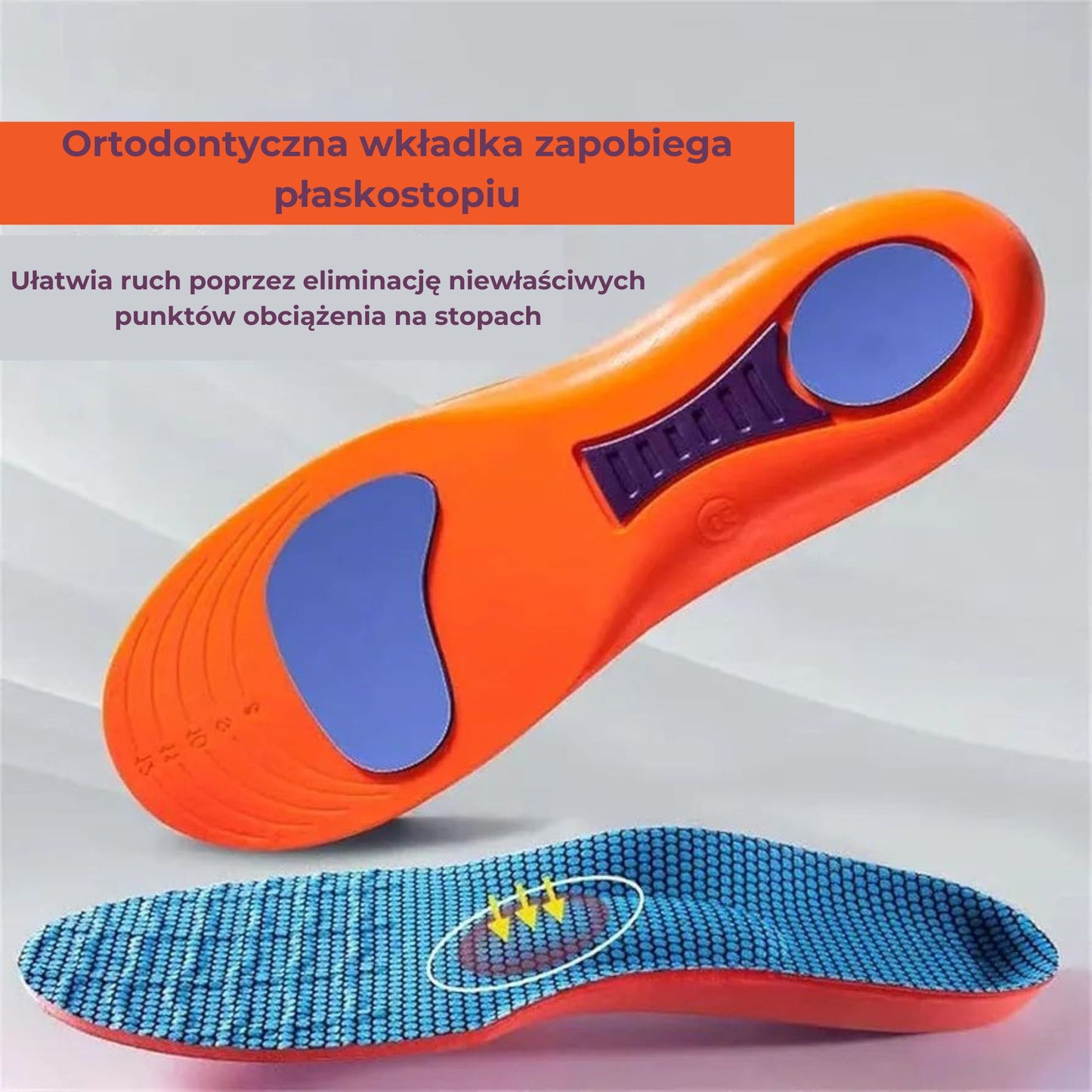 Amortyzujące Wkładki Sportowe Wielorozmiarowe (89720003)