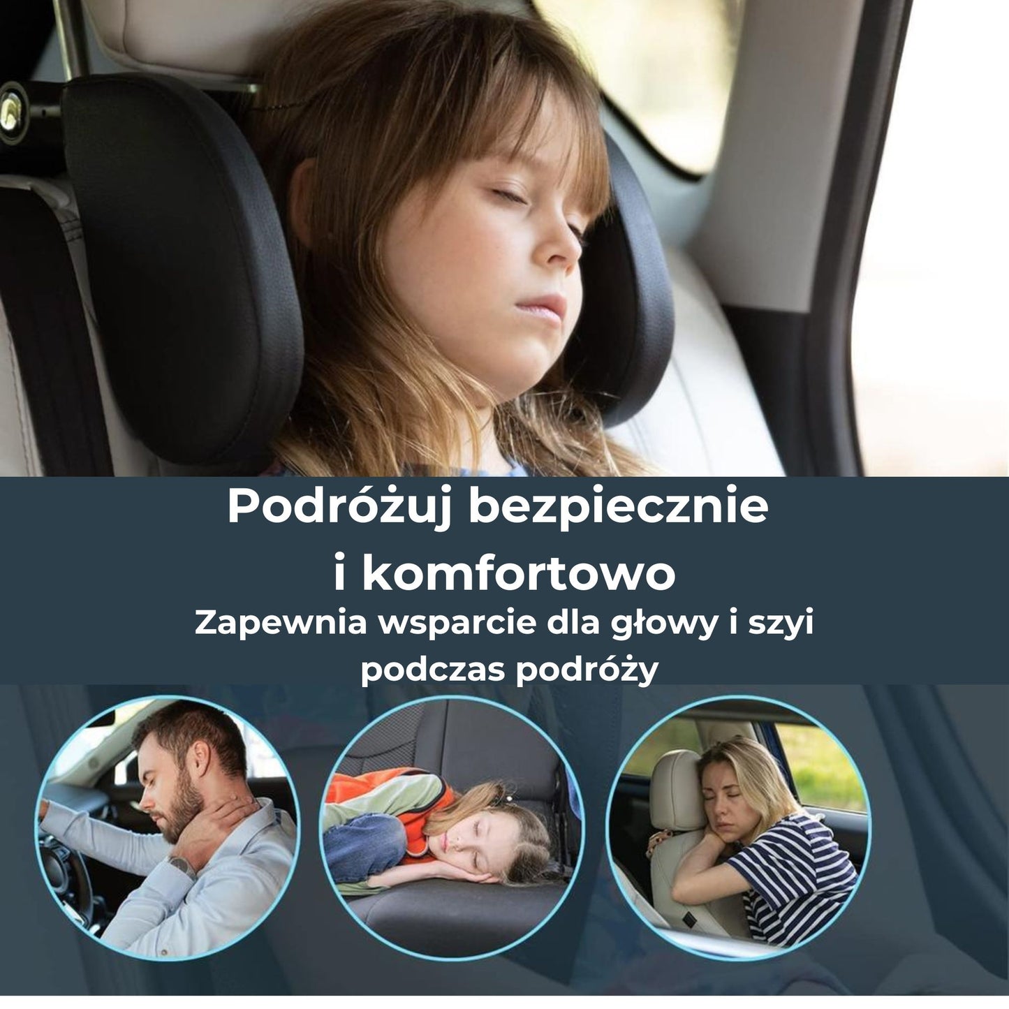Zagłówek boczny do fotela samochodowego (89940001)