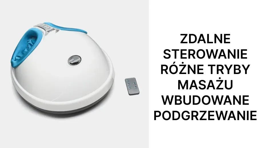 Masażer Elektryczny do Stóp z Wibracją i Podgrzewaniem (M0020001)