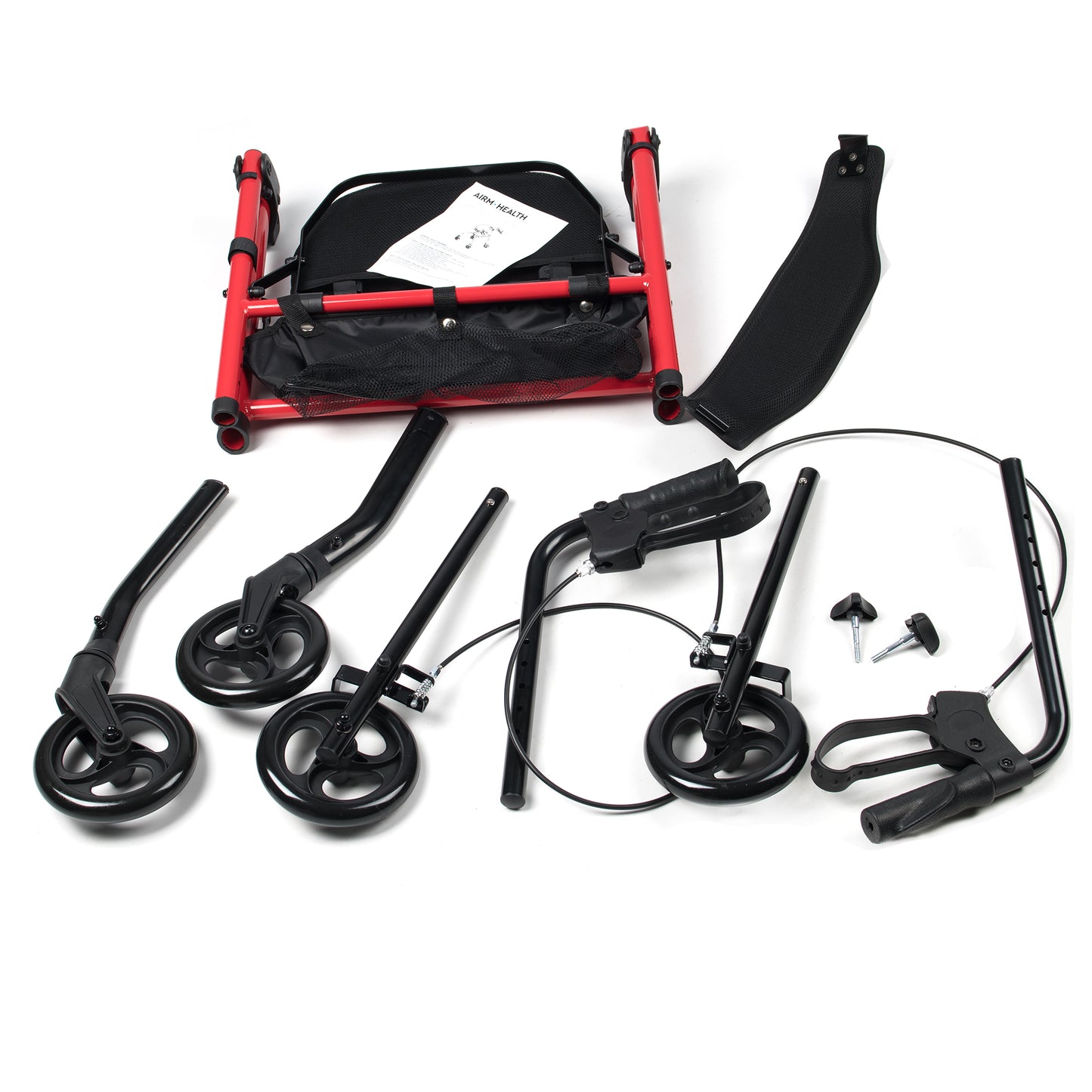 Rollator Airm Health regulowany z siedziskiem (91900001)