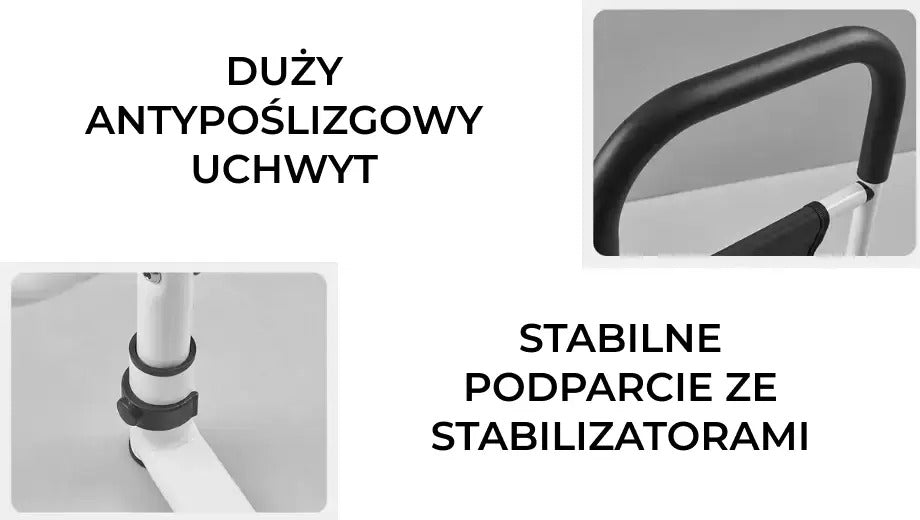 Poręcz boczna do łóżka z kieszenią (8699)