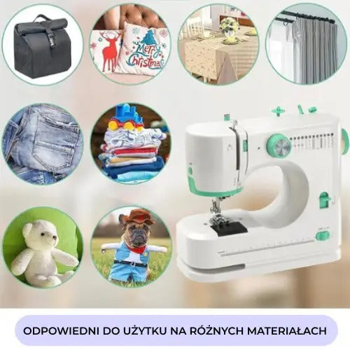 Mini Maszyna do Szycia Harmonia 12 Ściegów (8628)