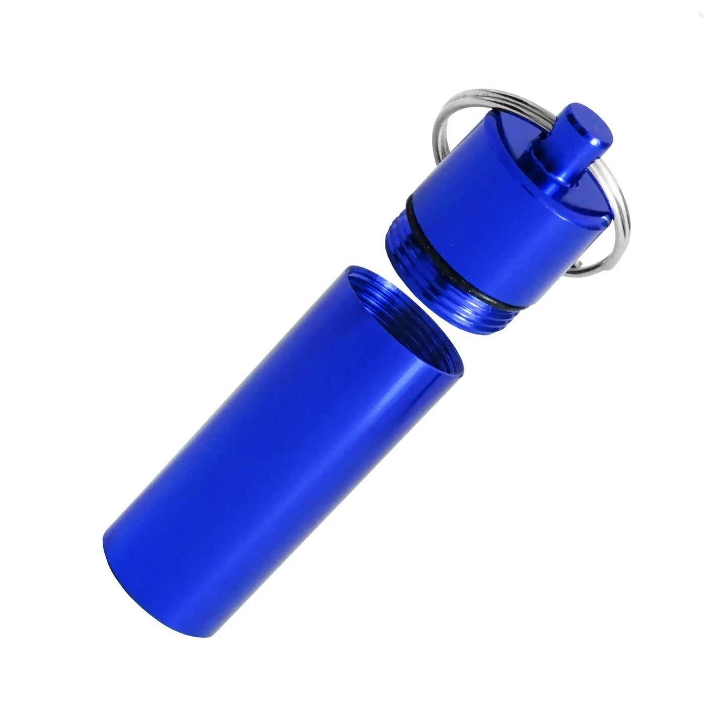 Pojemnik na tabletki Brelok Aluminowy Niebieski (82120005)