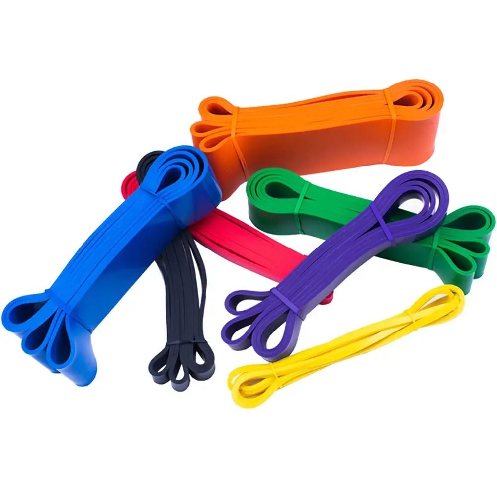 Zestaw 7 gum oporowych do ćwiczeń fitness (8119)