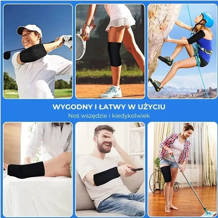 Hydrożelowy kompres chłodząco-grzejący na kolano i łokieć (91770001)