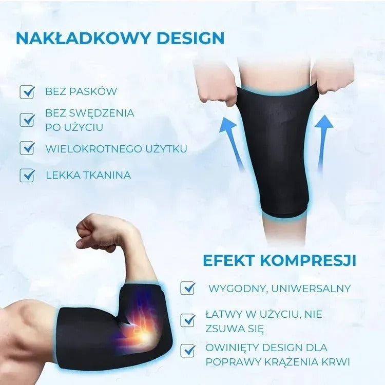 Hydrożelowy kompres chłodząco-grzejący na kolano i łokieć (91770001)
