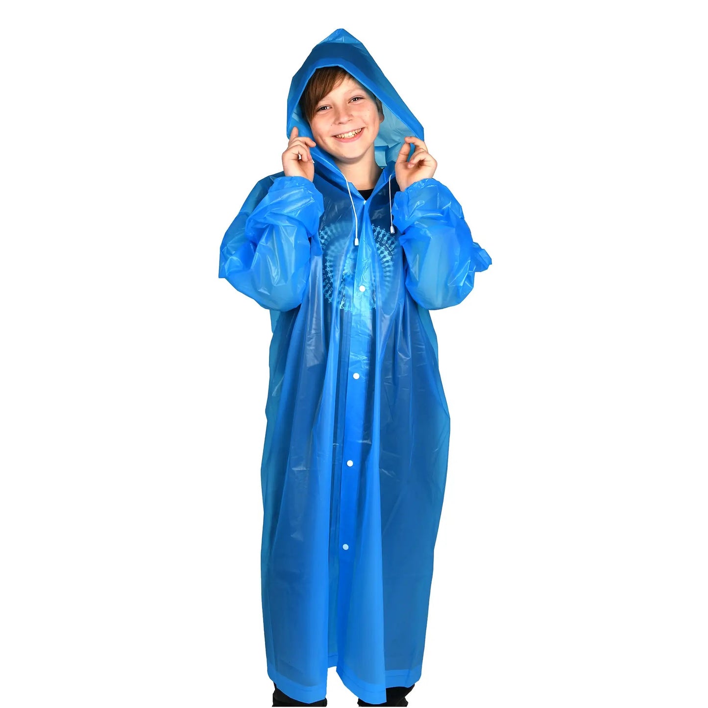 Peleryna Przeciwdeszczowa Niebieska Unisex (U0830003)