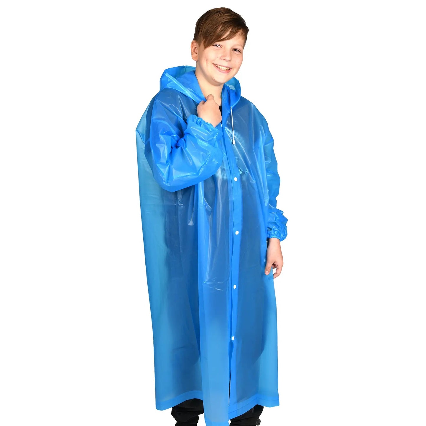 Peleryna Przeciwdeszczowa Niebieska Unisex (U0830003)