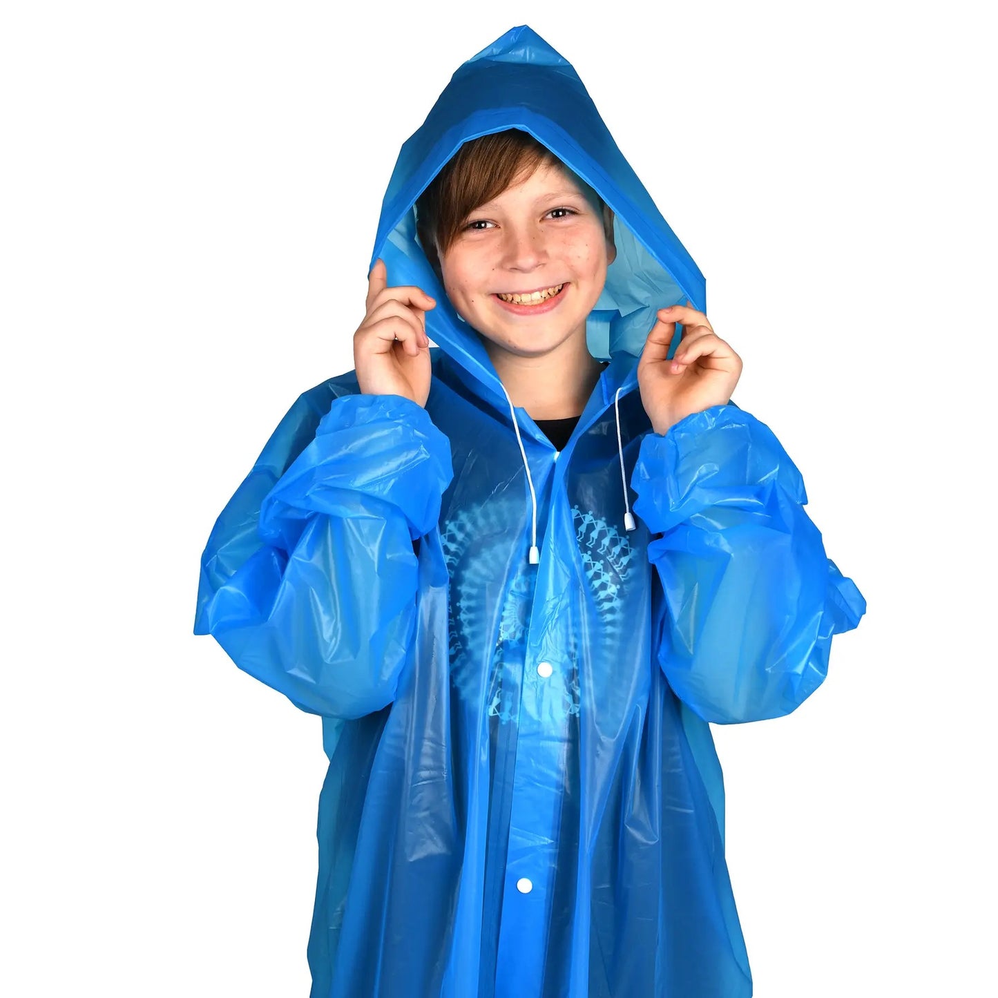 Peleryna Przeciwdeszczowa Niebieska Unisex (U0830003)