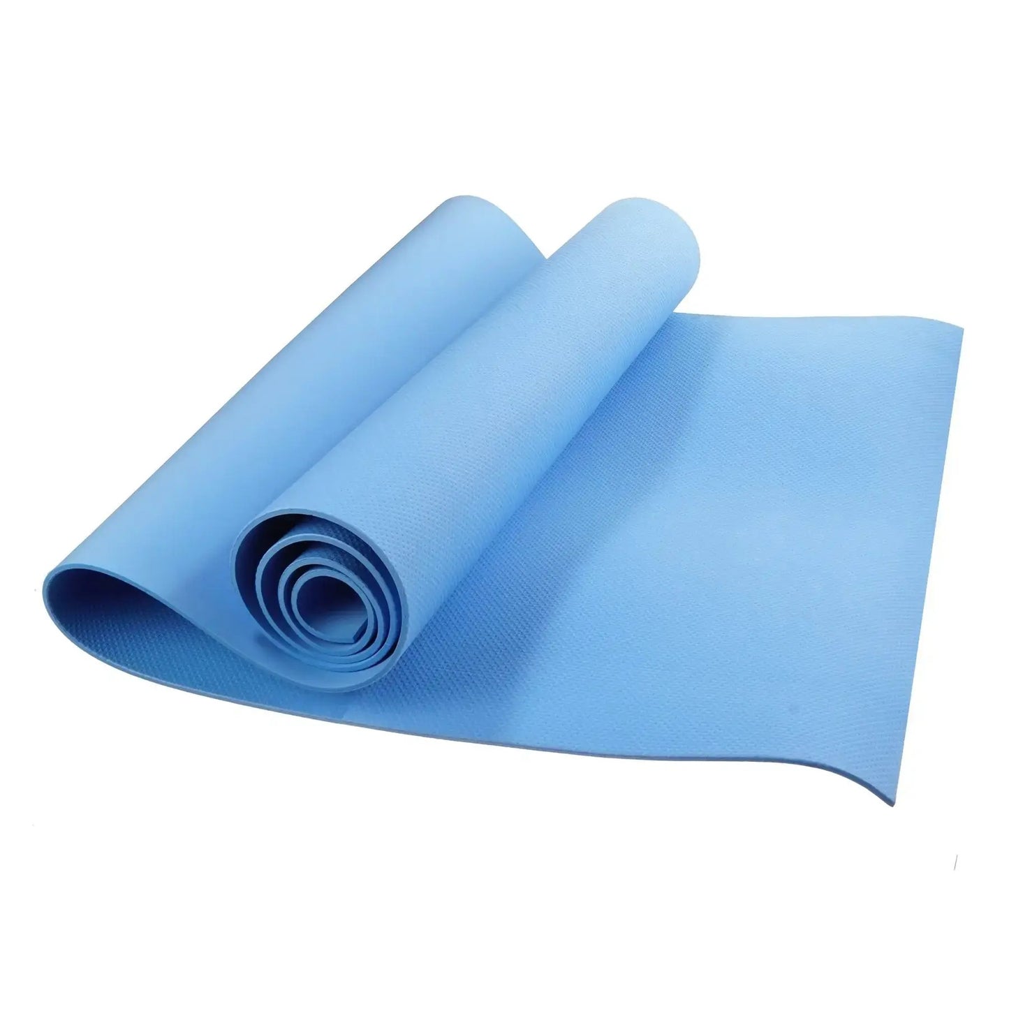 Mata do jogi fitness niebieska 173x61 cm z etui (58160001)