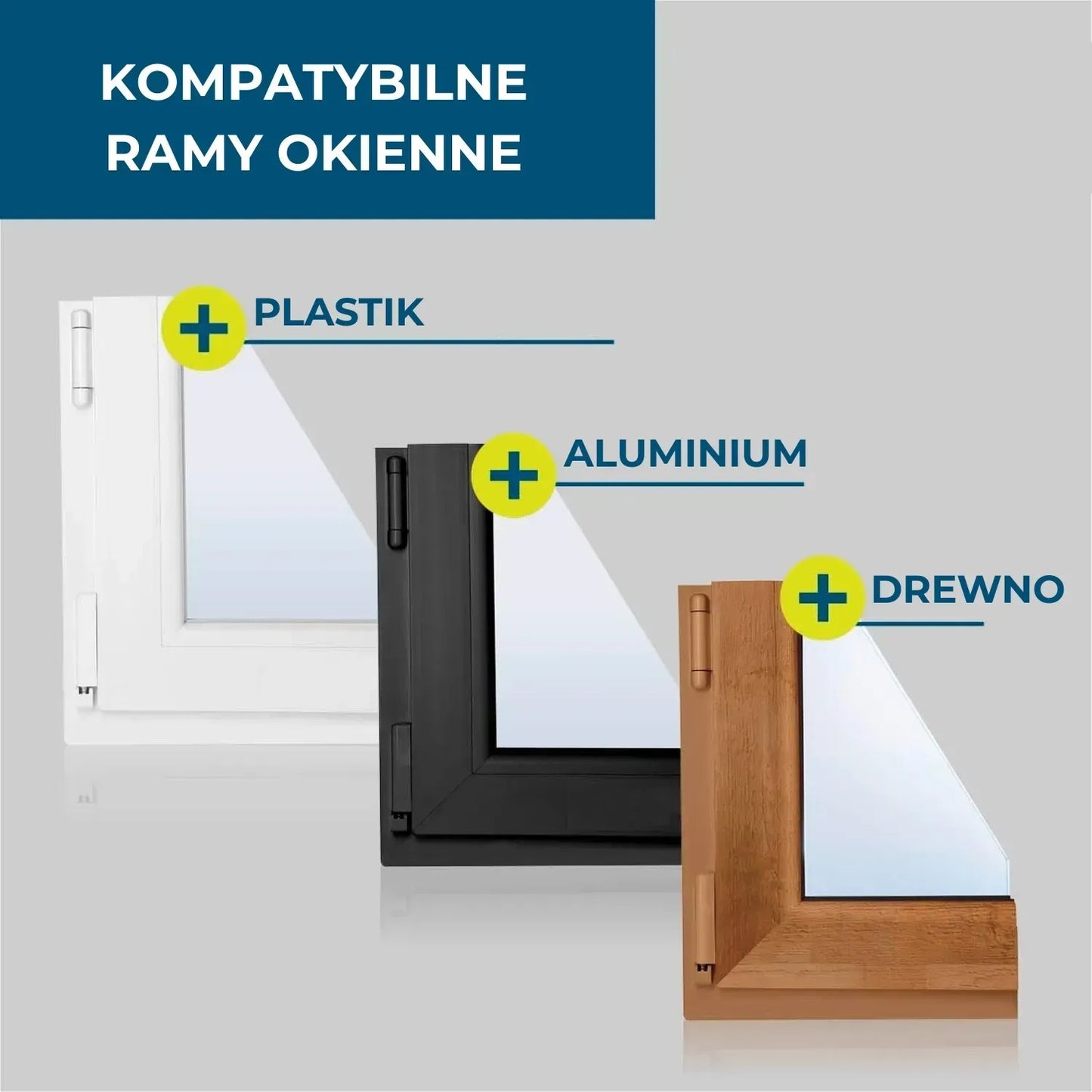 Moskitiera z magnetycznym mocowaniem 130x150 cm (92590001)