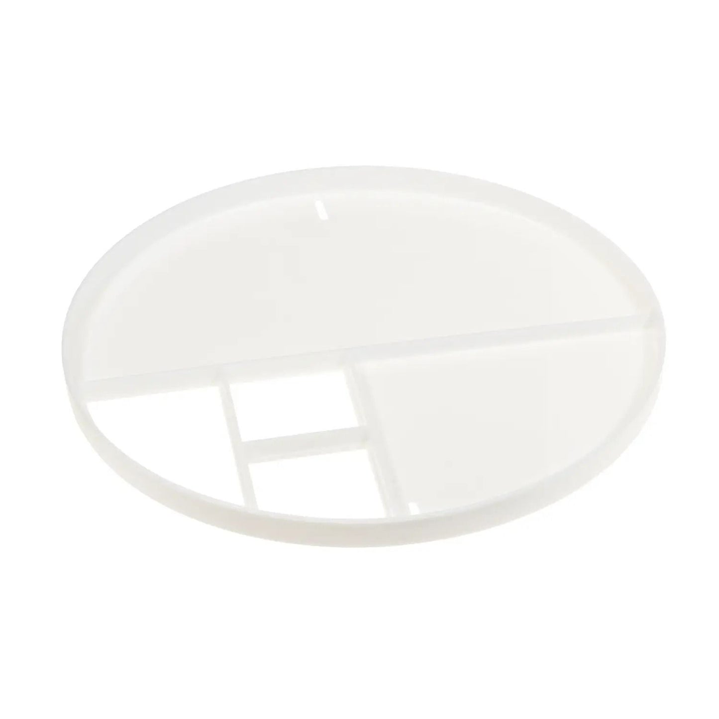 Obrotowy organizer na kosmetyki 360° biały (71300001)