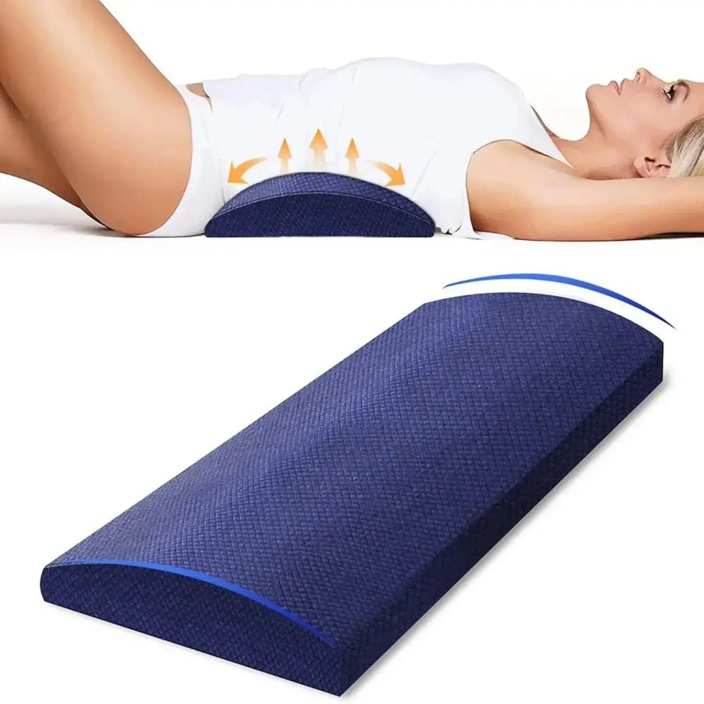 Poduszka Lędźwiowa Ortopedyczna Memory Foam do Samochodu (89740001)