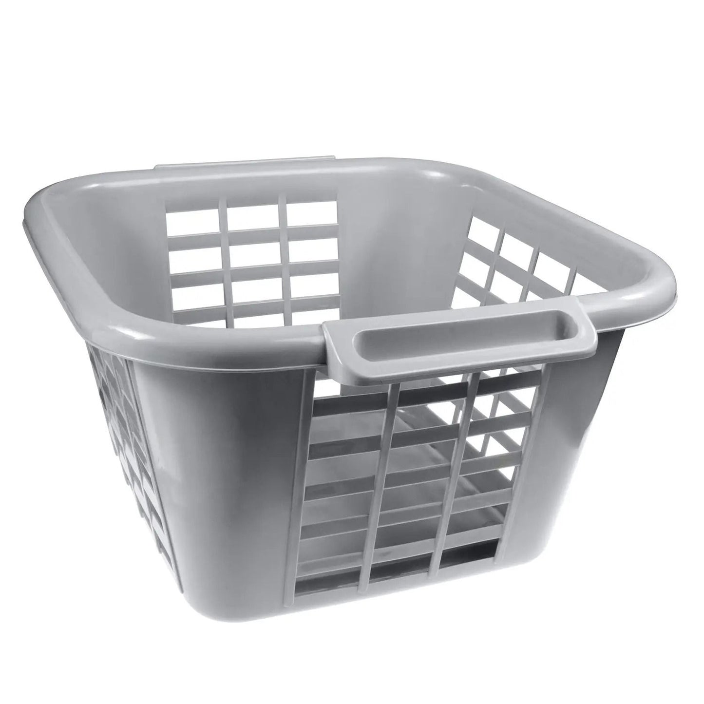 Koszyk Plastikowy Prostokątny Szary (74740001)