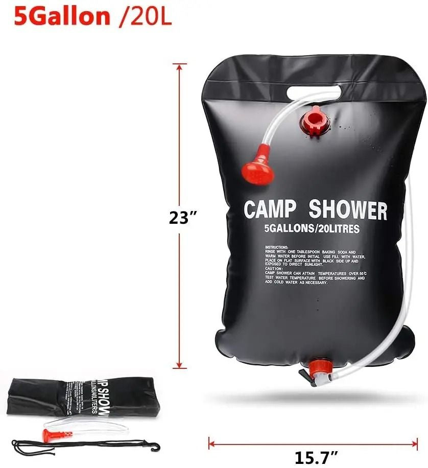 Prysznic Solarny Kempingowy 20L (B018-2)