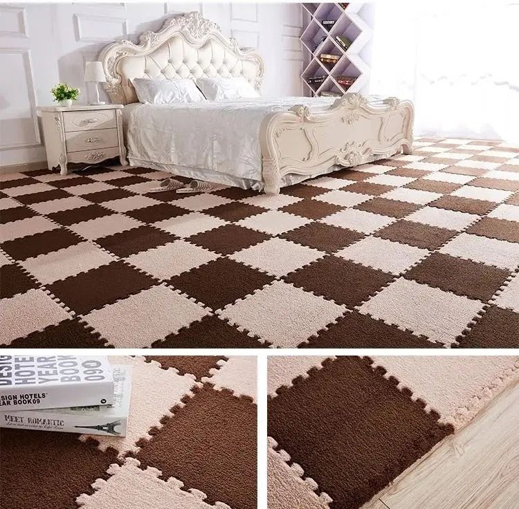 Mata Puzzle Pluszowa 30x30 cm, 10 szt. (84220001)