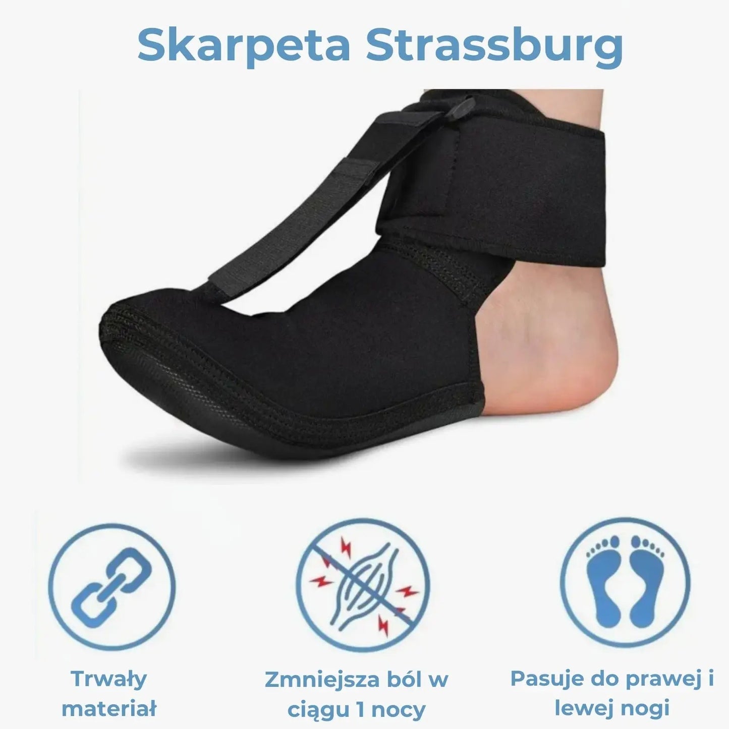 Stabilizator stawu skokowego Stassburg na ostrogę piętową (89370001)