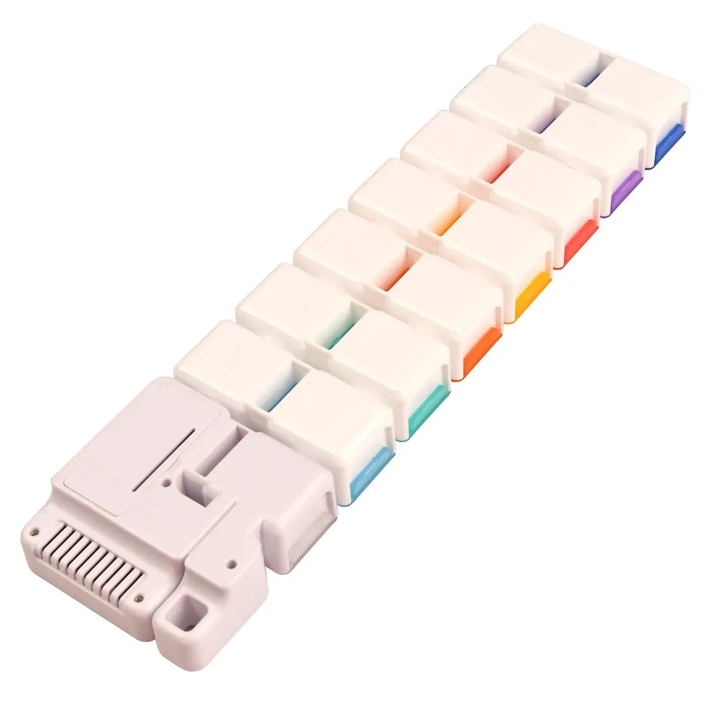 Kasetka na tabletki organizer z timerem, 15 przegródek (8701)