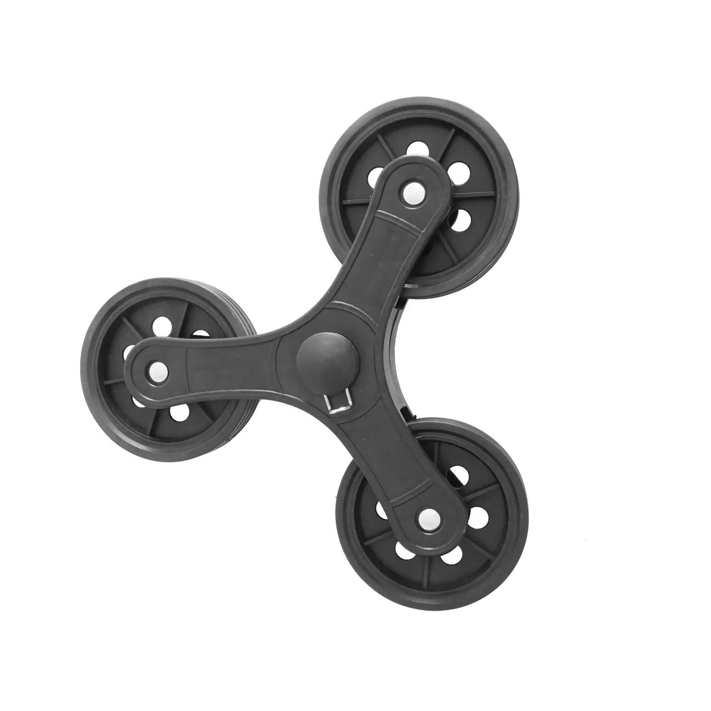 Wózek na zakupy z krzesełkiem, niebieski (C077)