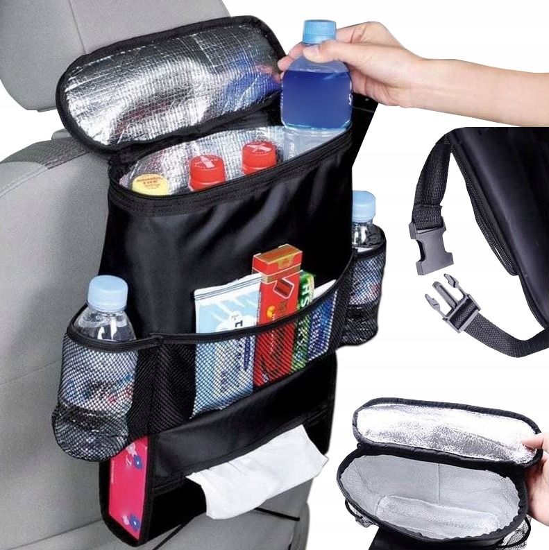 Torba termiczna organizer do samochodu na fotel uniwersalny (4695)