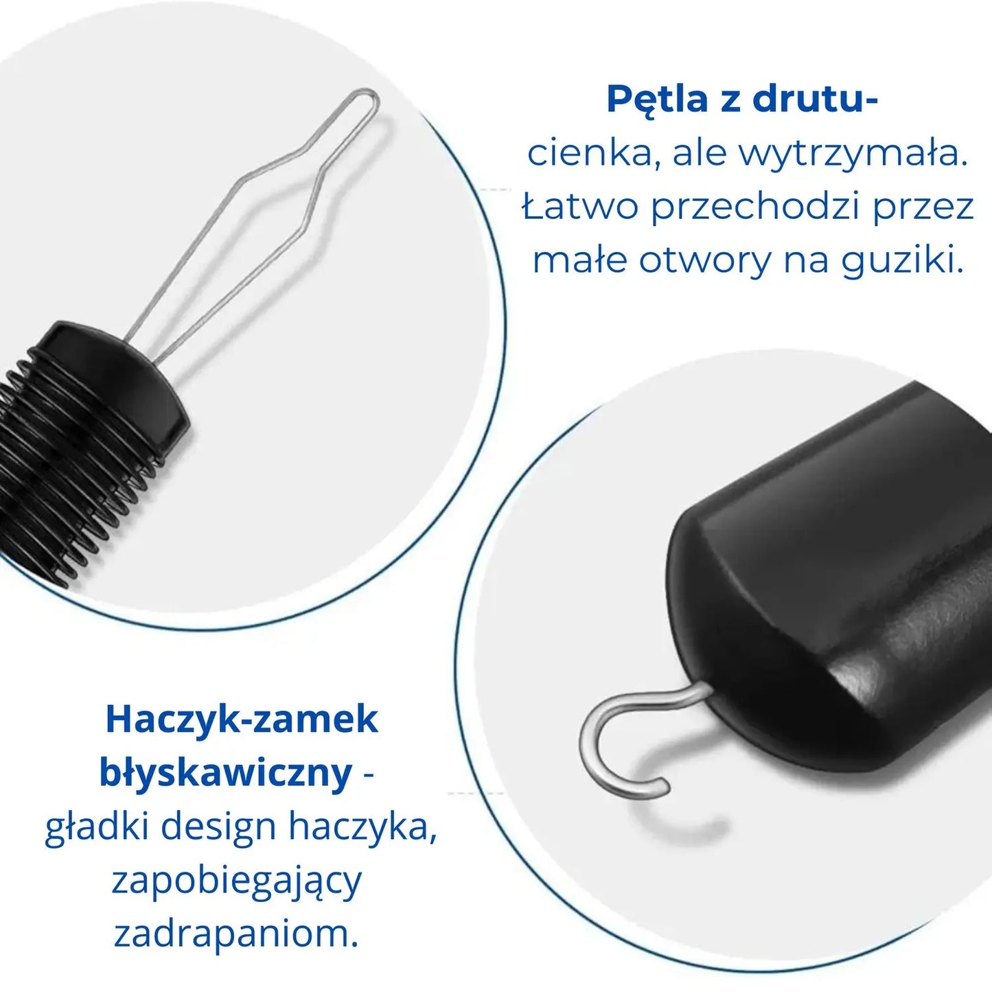 Haczyk uniwersalny do guzików (89620001)