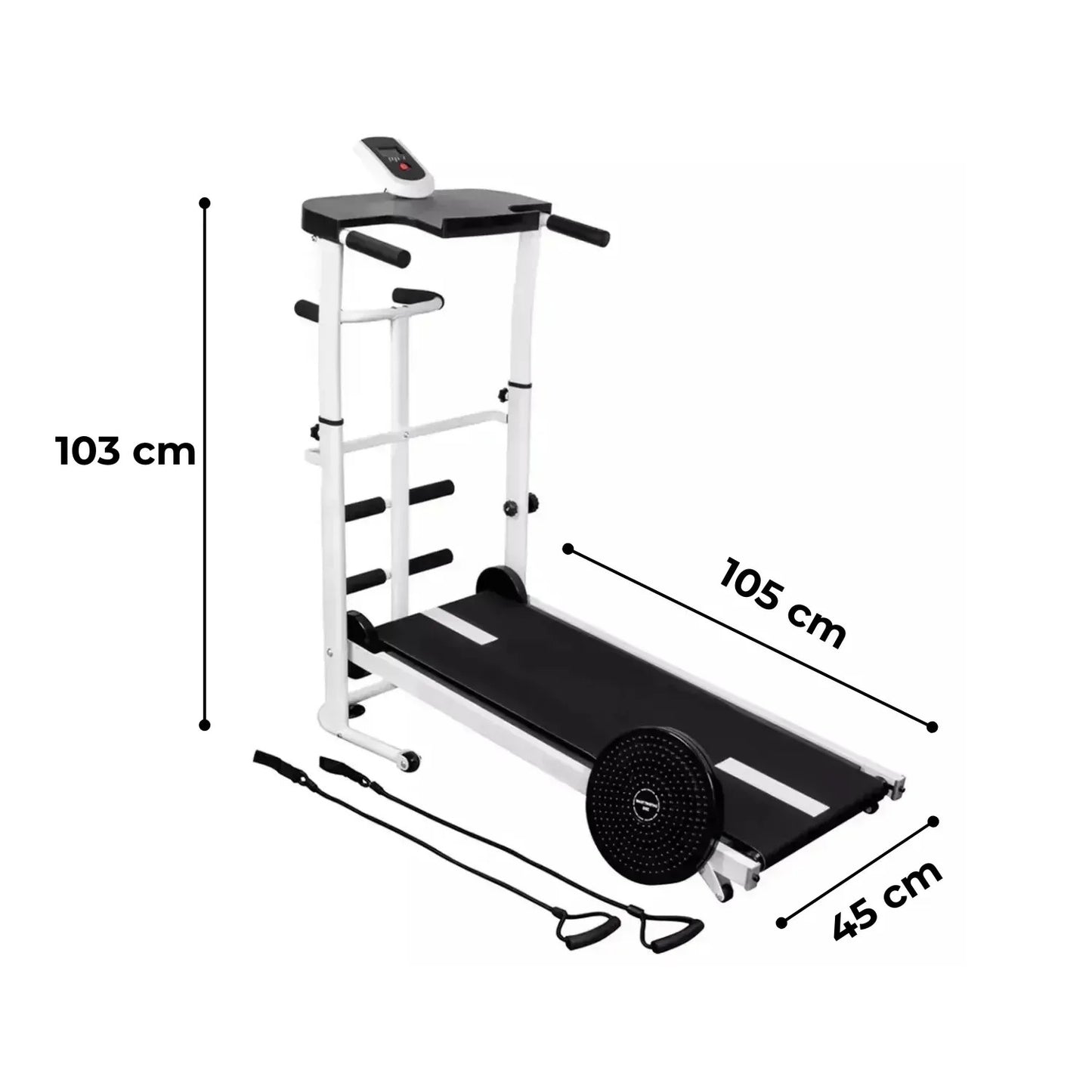 Wielofunkcyjna bieżnia mechaniczna domowa (92600001)