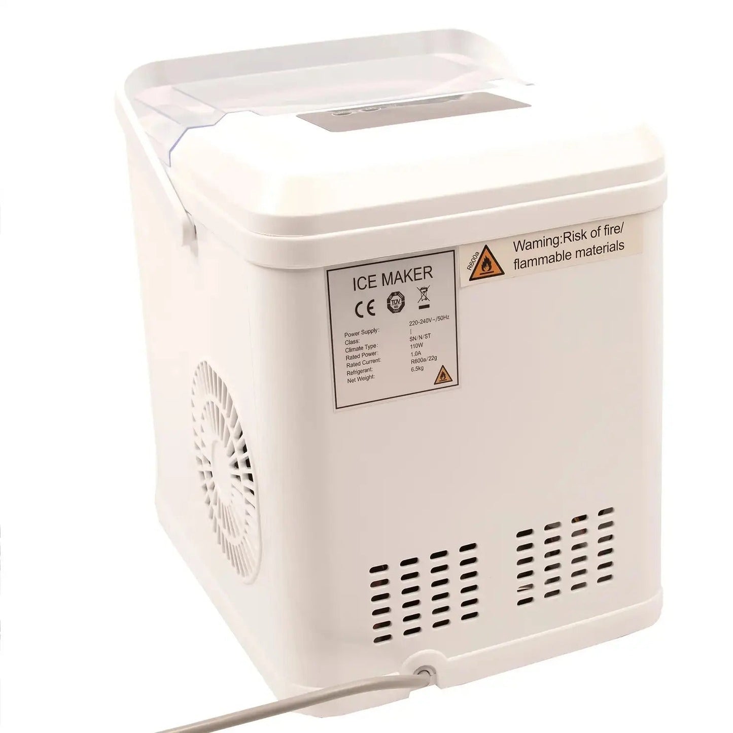 Przenośna Kostkarka do Lodu 110 W Biała (88960001)