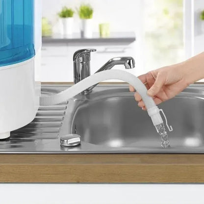 Mini pralka turystyczna 260W z funkcją prania, płukania i wirowania (5638)
