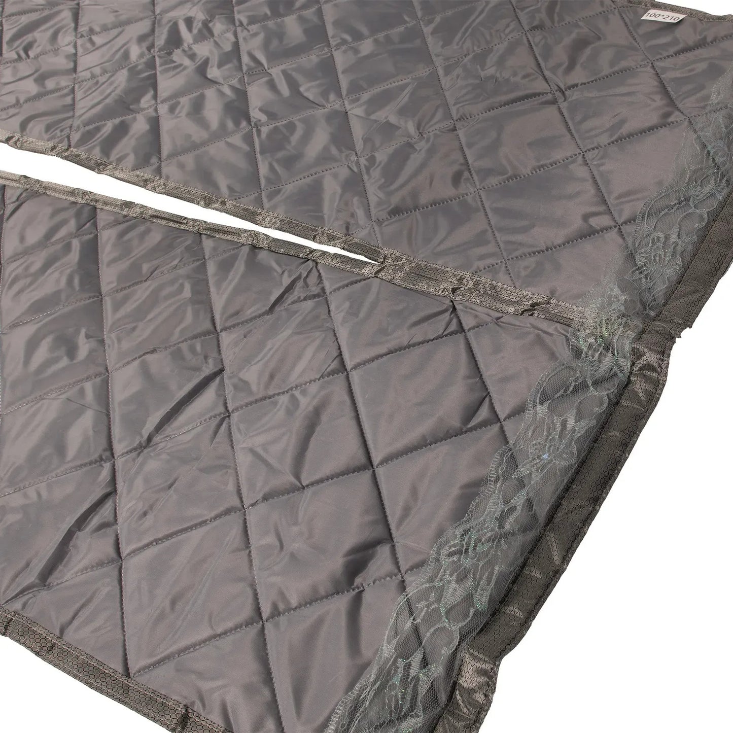 Kurtyna Magnetyczna do Drzwi Termiczna, srebny kolor 210х98 cm (83390002)
