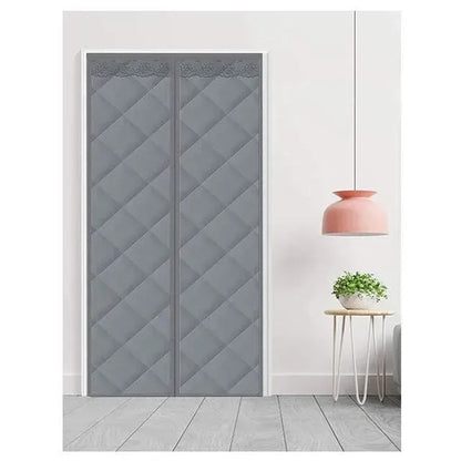 Kurtyna Magnetyczna do Drzwi Termiczna, srebny kolor 210х98 cm (83390002)