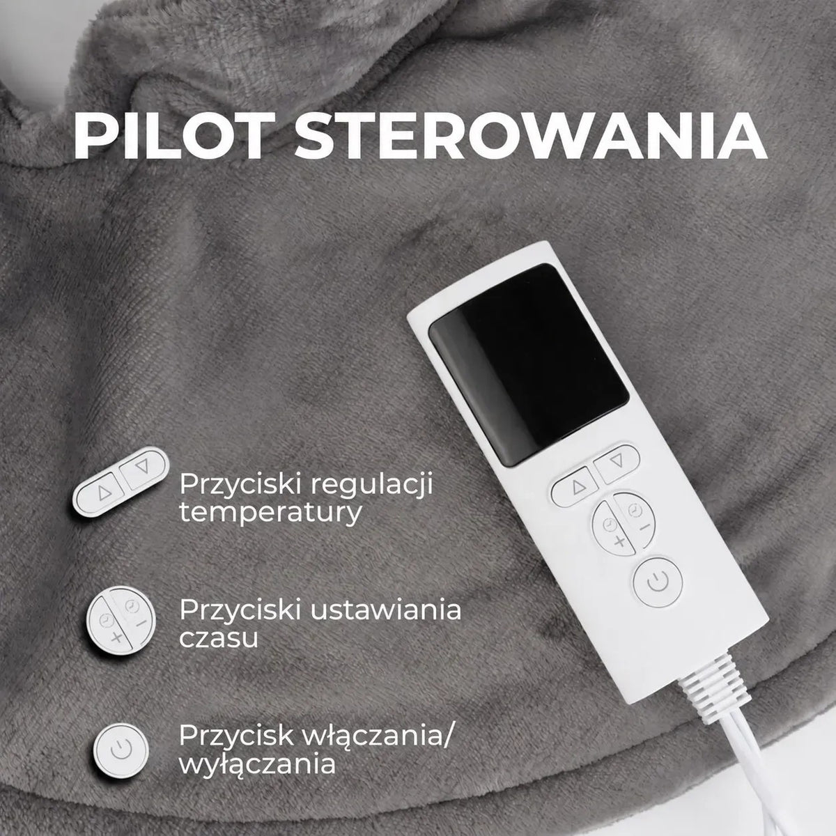 Elektryczna poduszka grzewcza na szyję, ramiona i plecy (94830001)