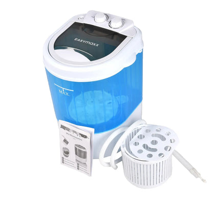 Mini pralka turystyczna 260W z funkcją prania, płukania i wirowania (5638)