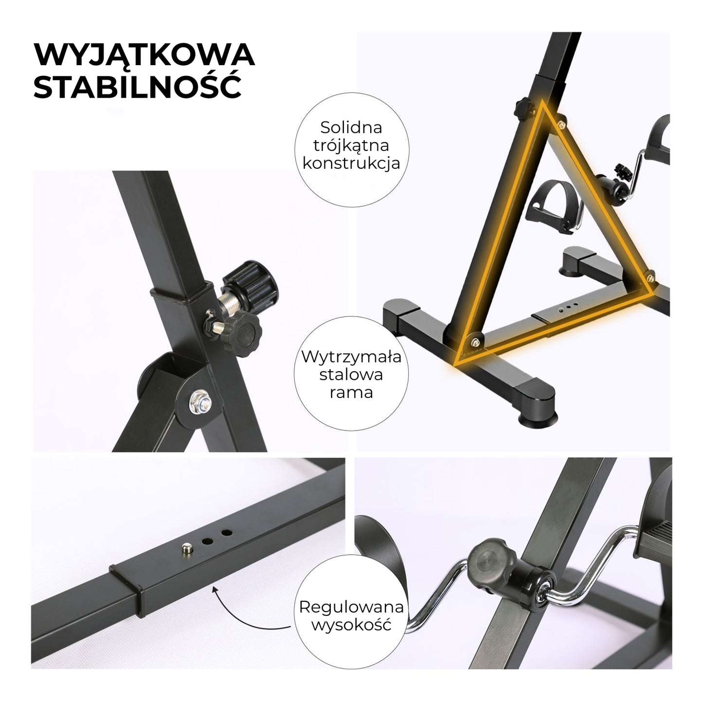 Rower rehabilitacyjny do ćwiczeń rąk i nóg Dual Bike (94670001)