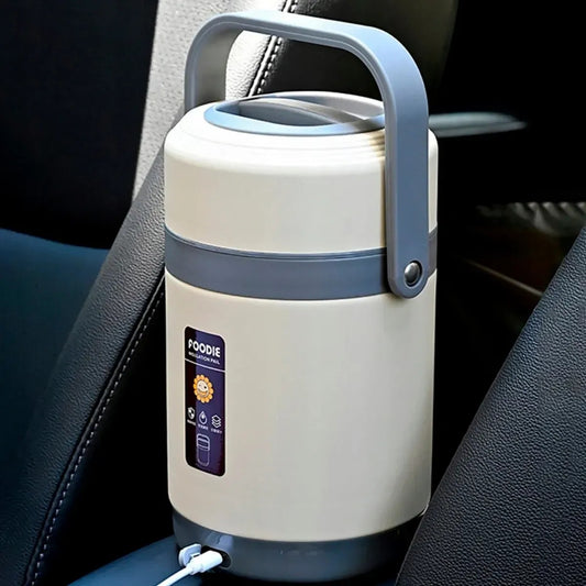 Dwupoziomowy lunchbox z podgrzewaniem USB, 2 l (91590001)