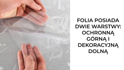 Folia Okienna Witrażowa 2m Imitacja Żaluzji (60540003)