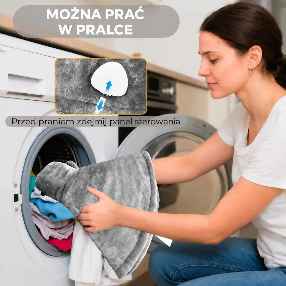 Elektryczna poduszka grzewcza na szyję, ramiona i plecy (94830001)
