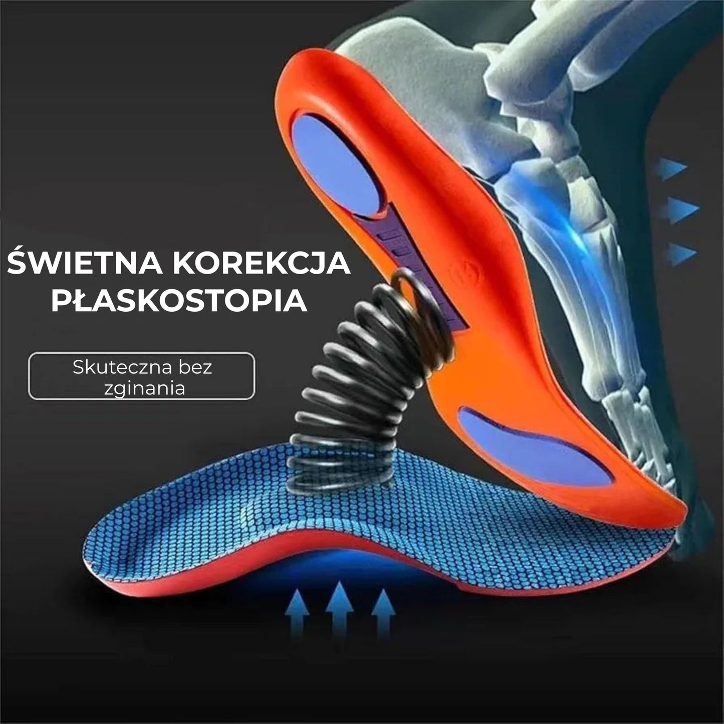 Amortyzujące Wkładki Sportowe Wielorozmiarowe (89720003)